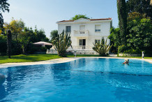 Villa Belle Epoque dans un domaine fermé