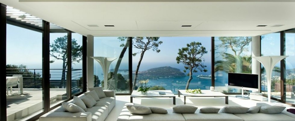 Contemporain villa for rent - Villefranche sur mer